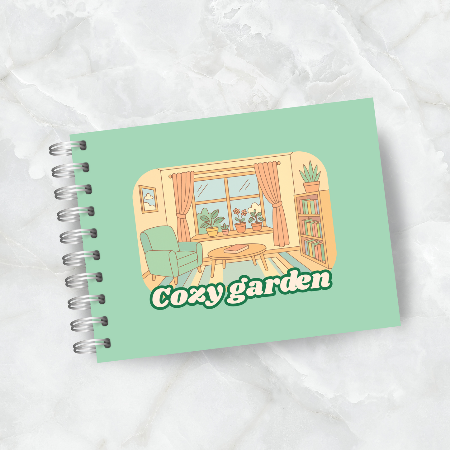 Coloring Book - Cozy Garden - Midi (A5)