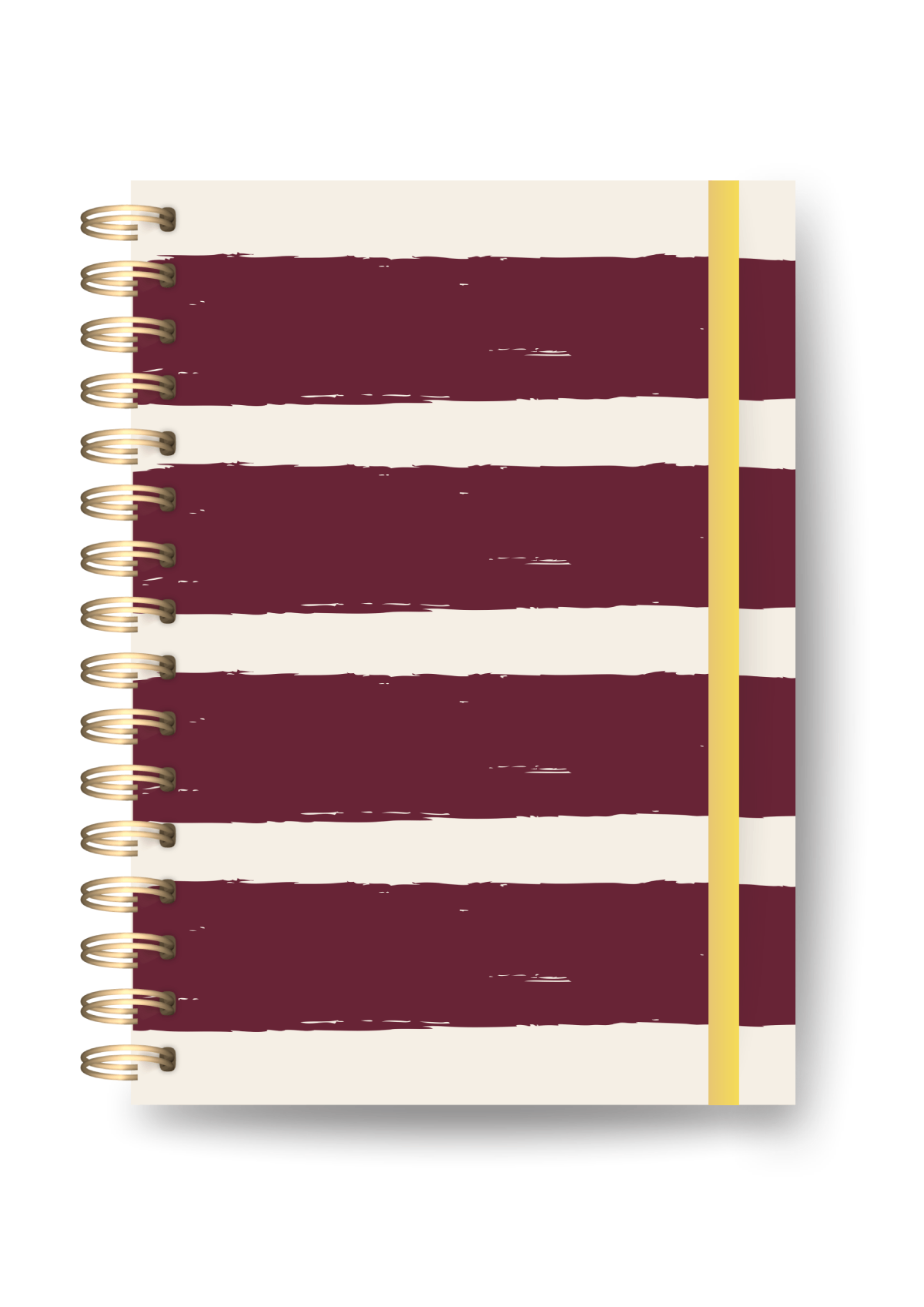 Caderno Pocket Uno - Bold | Brush Bordo
