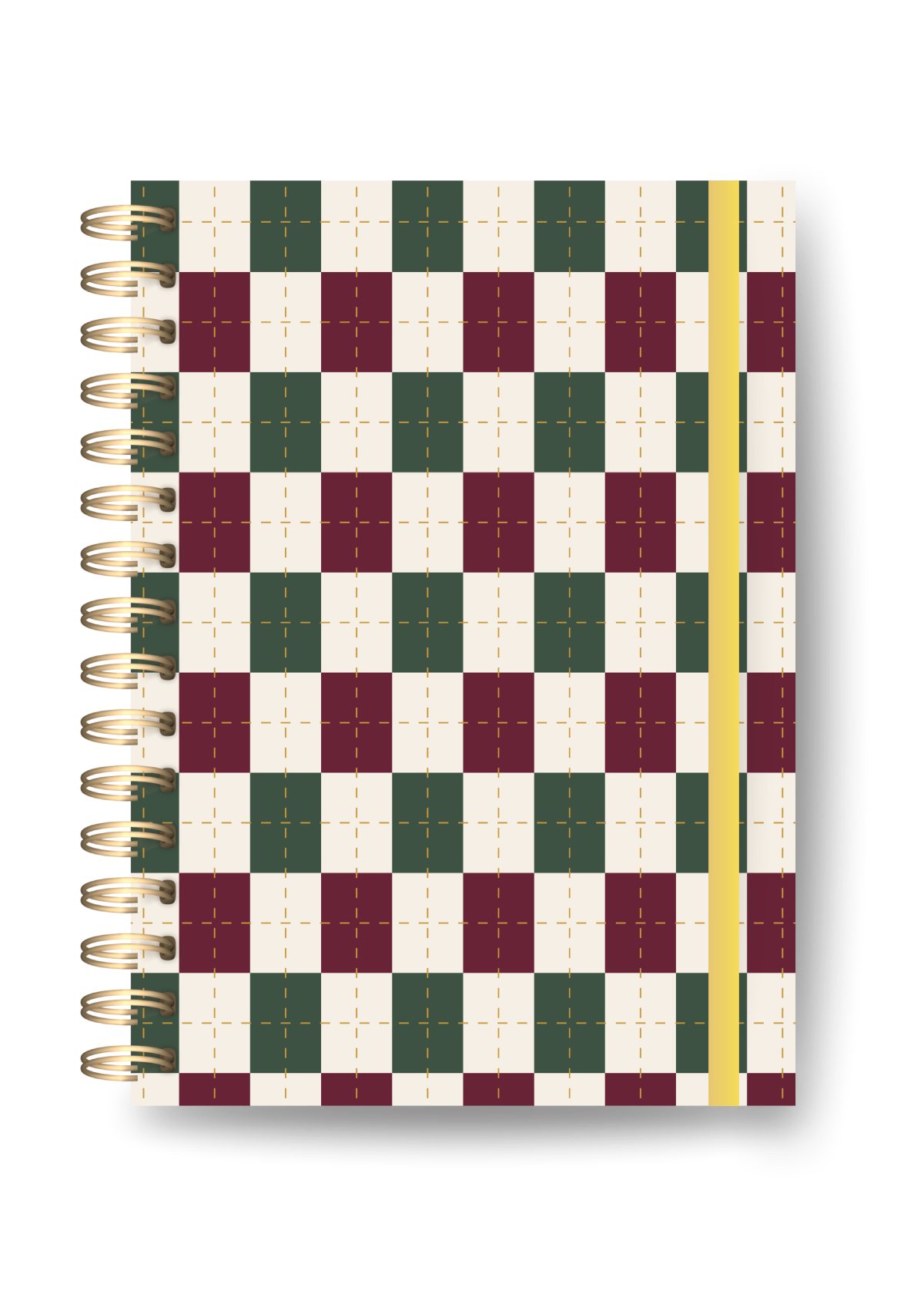 Caderno Pocket Uno - Bold | Check Verde