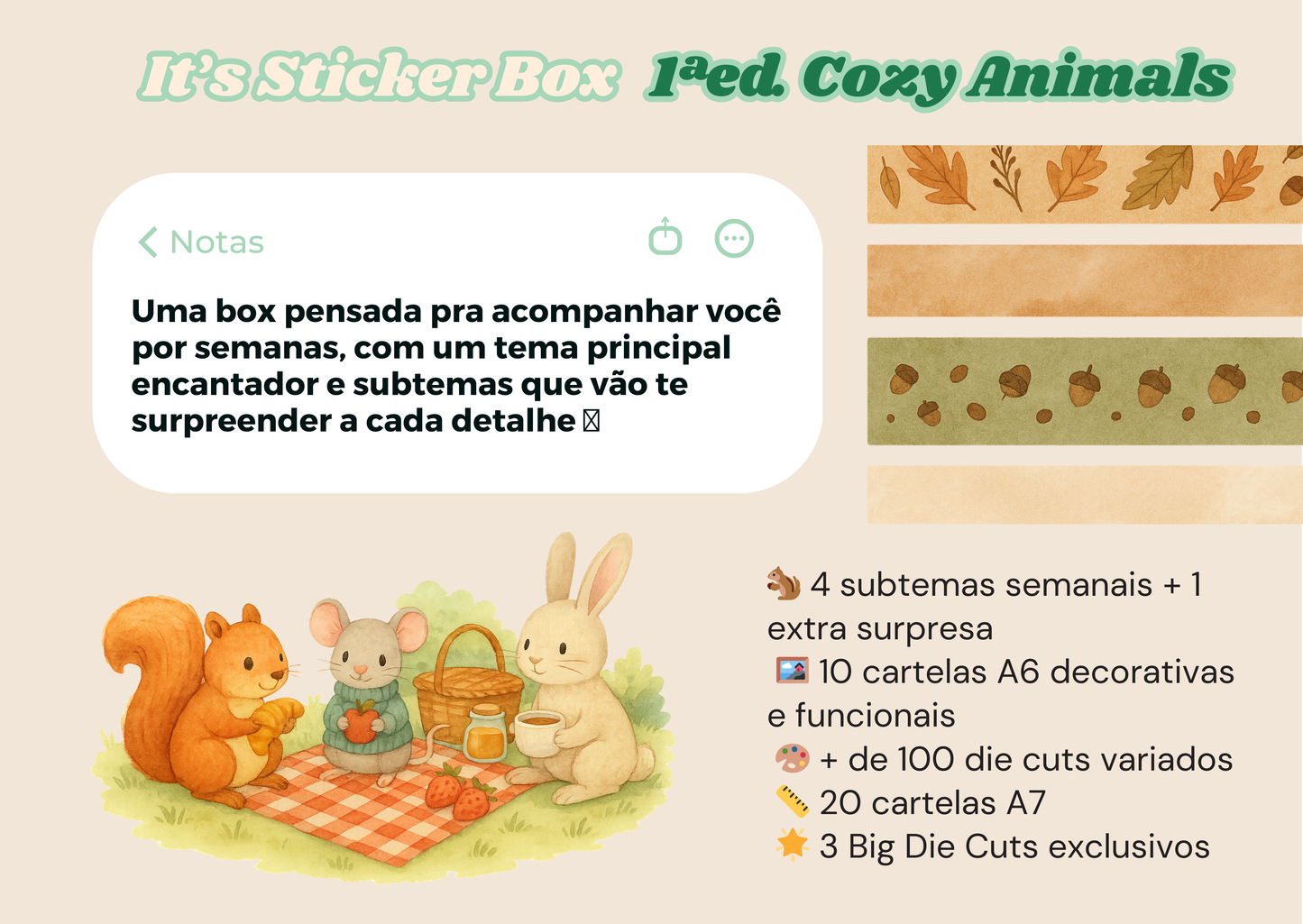 It's Sticker Box  1ª edição