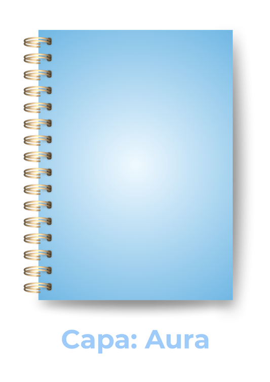 Caderno Pocket Mix - Serenity | Aura