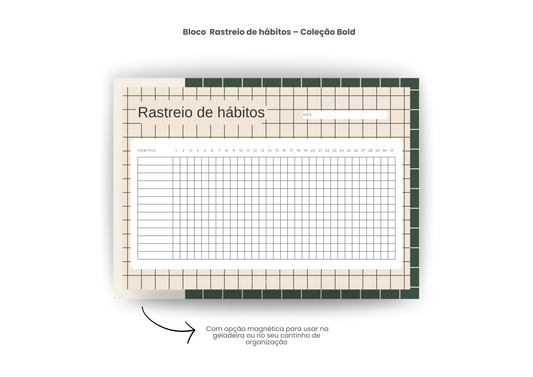 Bloco Rastreio de Hábitos