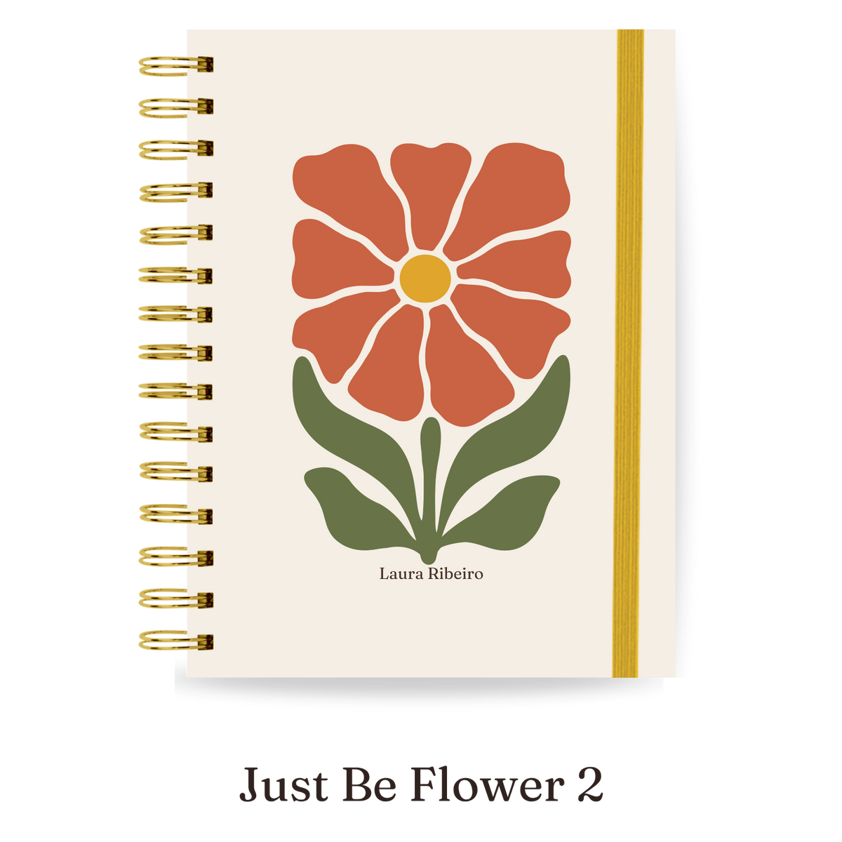 Planner 2027 Essencial Midi — Just Be Flower 2