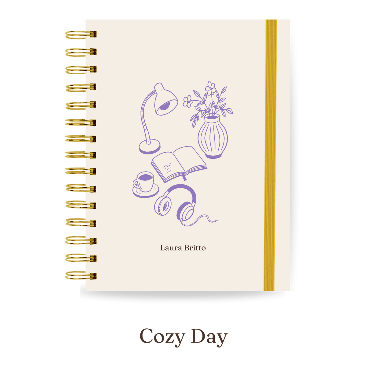 Planner 2027 Duo Semestral Midi — Cozy Day