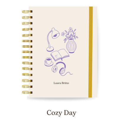Planner 2027 Duo Semestral Midi — Cozy Day