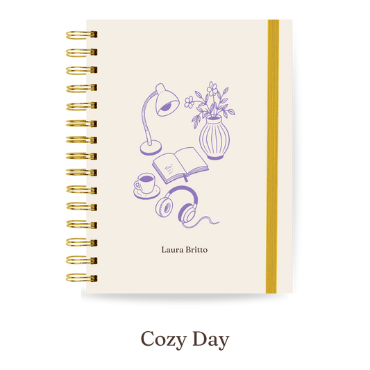 Planner 2027 Duo Semestral Maxi — Cozy Day