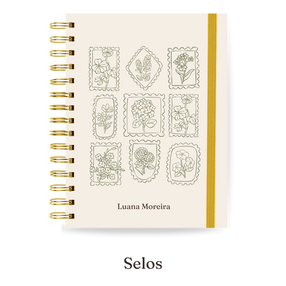 Planner 2027 Essencial Midi — Selos