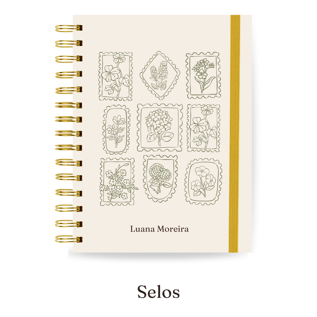 Planner 2027 Duo Semestral Midi — Selos