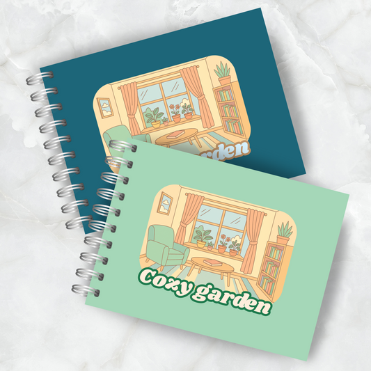 Coloring Book - Cozy Garden - Pocket (A6)