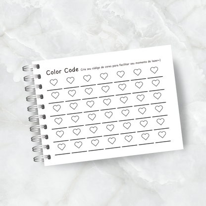 Coloring Book - Cozy Garden - Pocket (A6)