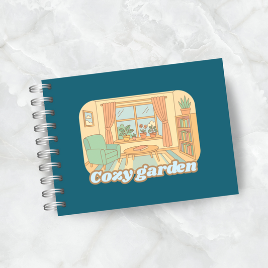 Coloring Book - Cozy Garden - Midi (A5)