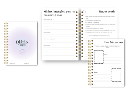 Diário de cinco anos
