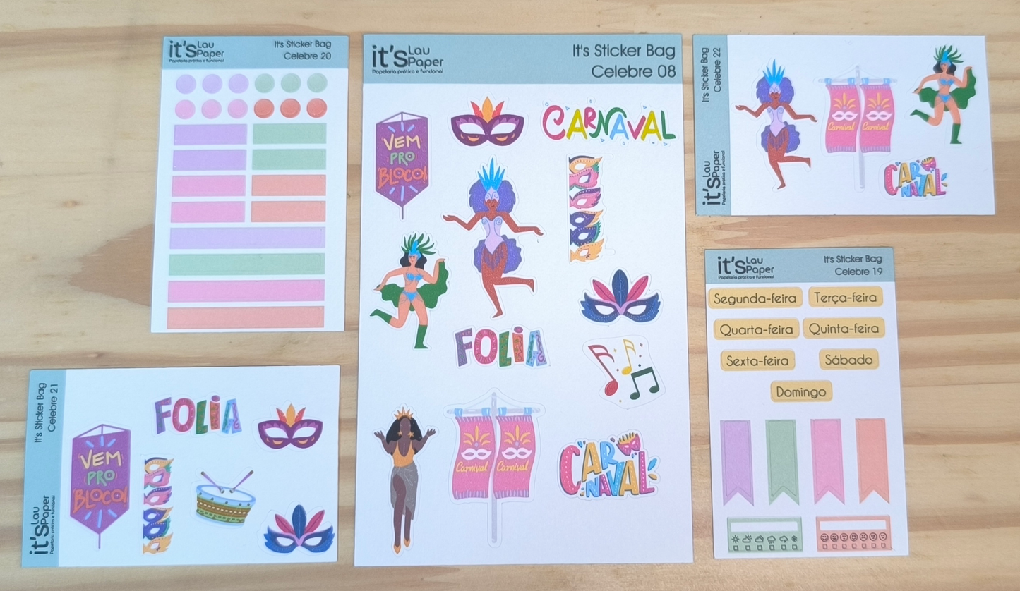 It's Sticker Bag | Edição Celebre
