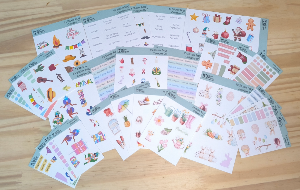 It's Sticker Bag | Edição Celebre