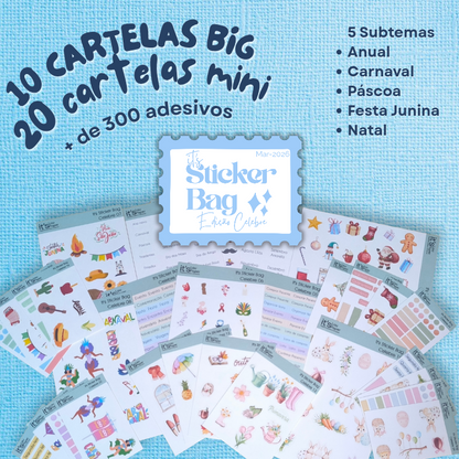 It's Sticker Bag | Edição Celebre