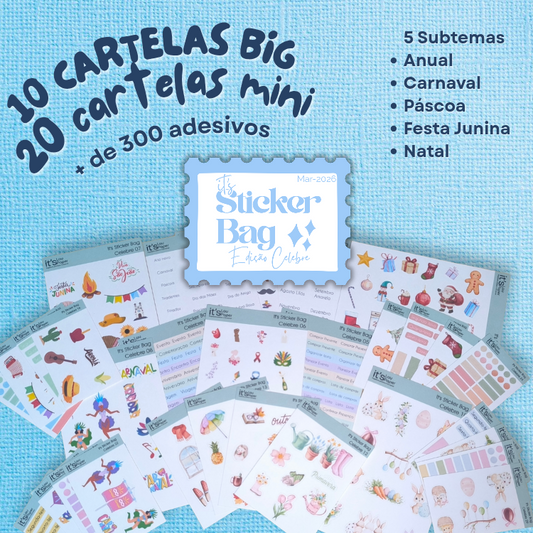 It's Sticker Bag | Edição Celebre