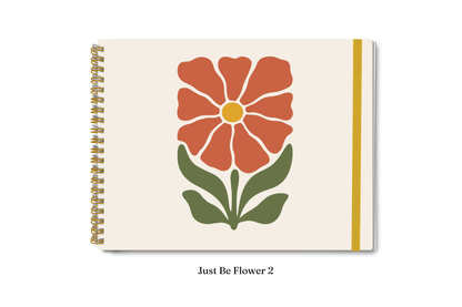 Planner 2027 Multivisão Horizontal Maxi — Just Be Flower 2