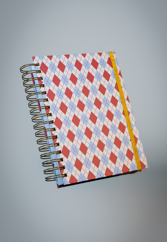 Planner 2027 Multivisão Vertical Midi — Check Azul