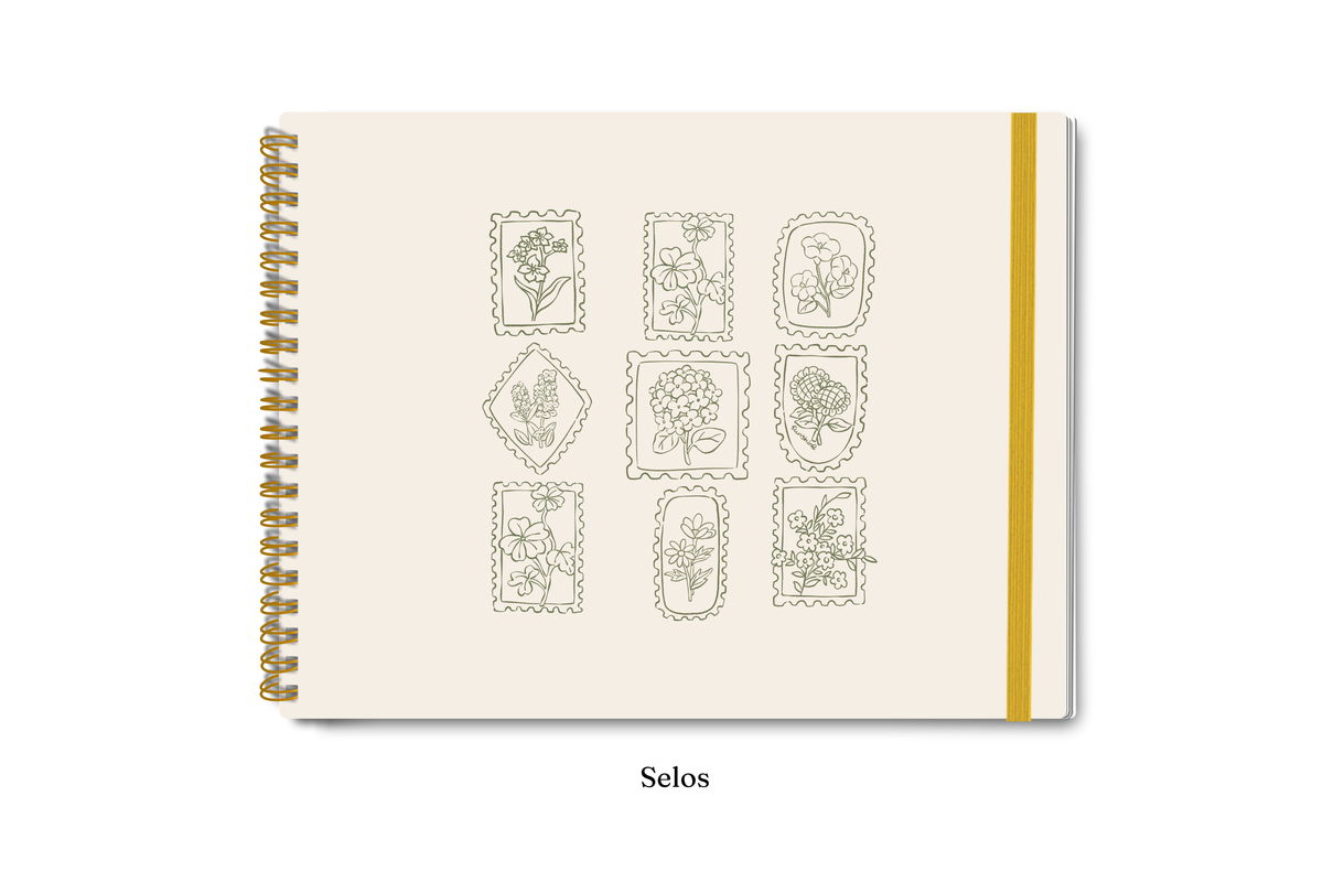 Planner 2027 Multivisão Horizontal Maxi — Selos