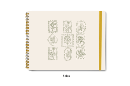 Planner 2027 Multivisão Horizontal Maxi — Selos