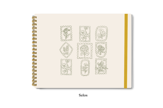 Planner 2027 Multivisão Horizontal Maxi — Selos