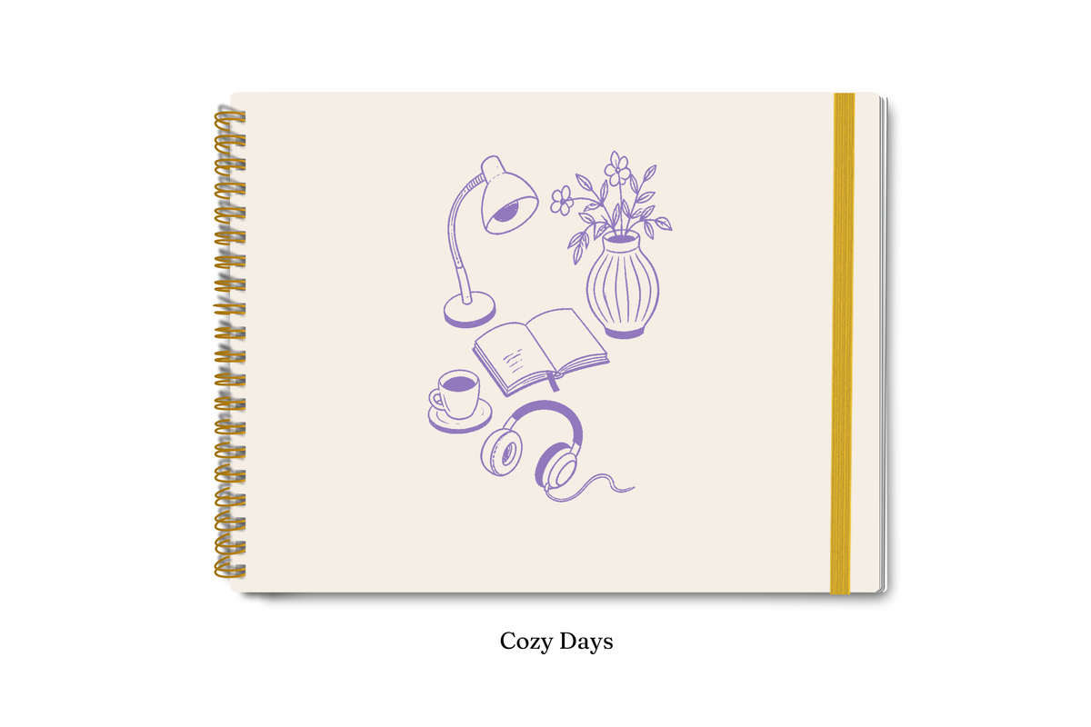 Planner 2027 Multivisão Horizontal Maxi — Cozy Day