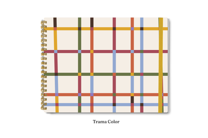 Planner 2027 Multivisão Horizontal Maxi — Trama Color