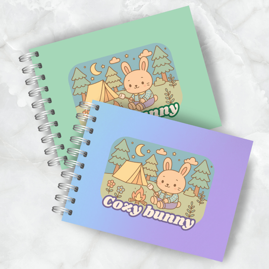 Coloring Book - Cozy Bunny - Pocket (A6)