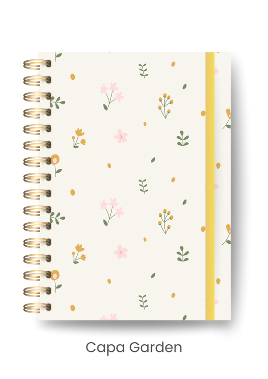 Caderno Pocket Duo - Margarida | Garden