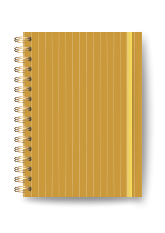 Caderno Pocket Duo - Bold | Linhas Mostarda