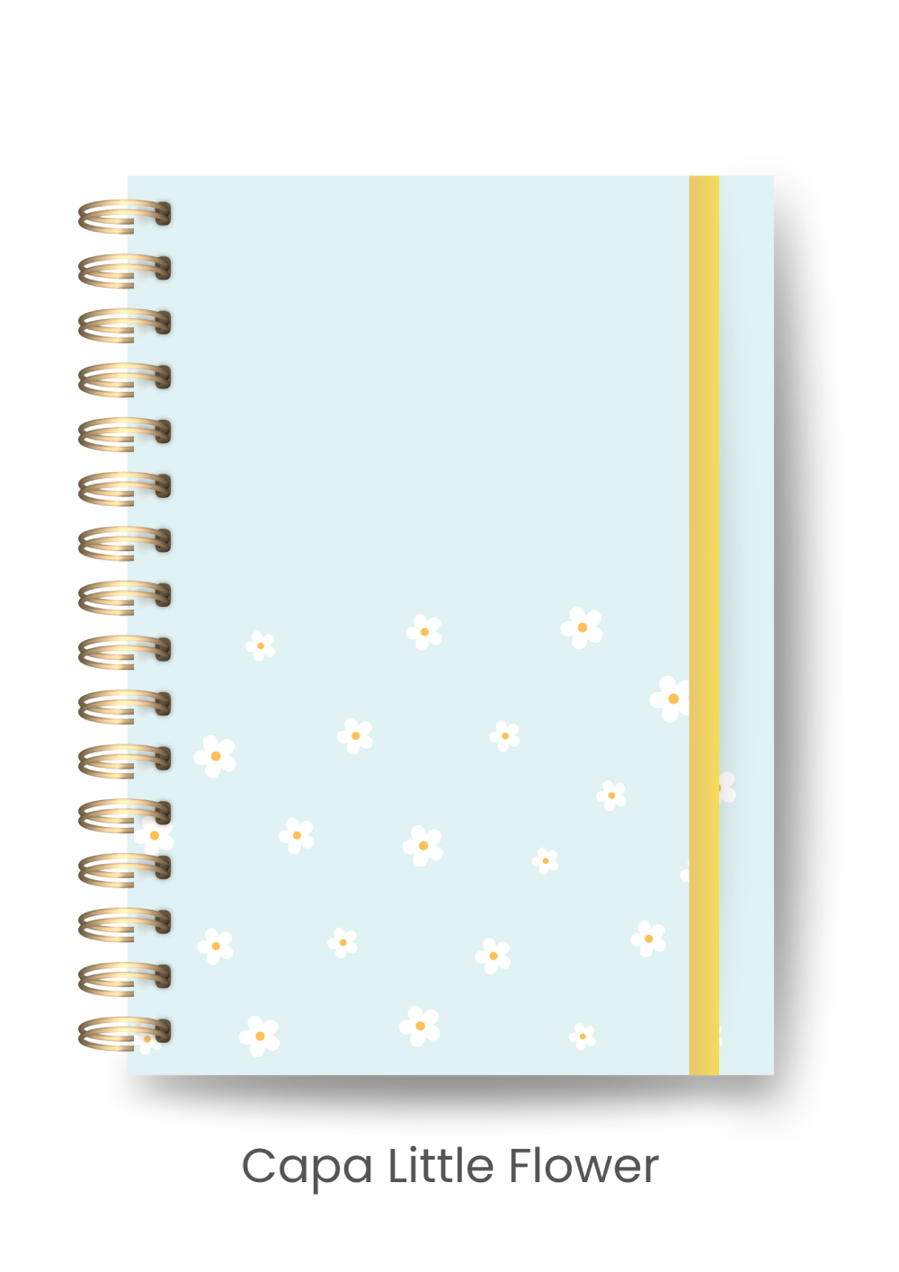 Caderno Pocket Uno - Margarida | Little Flower