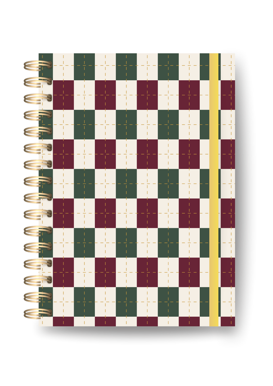 Caderno Pocket Mix - Bold | Check Verde