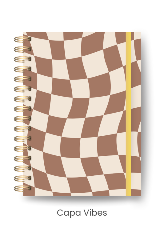 Caderno Pocket Uno - It's | Vibes Mocha
