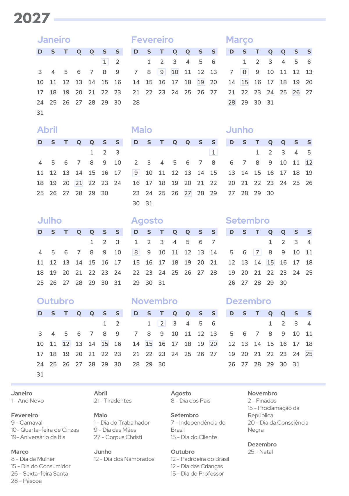 Planner 2027 Essencial Midi — 01 - Páginas Iniciais — 2
