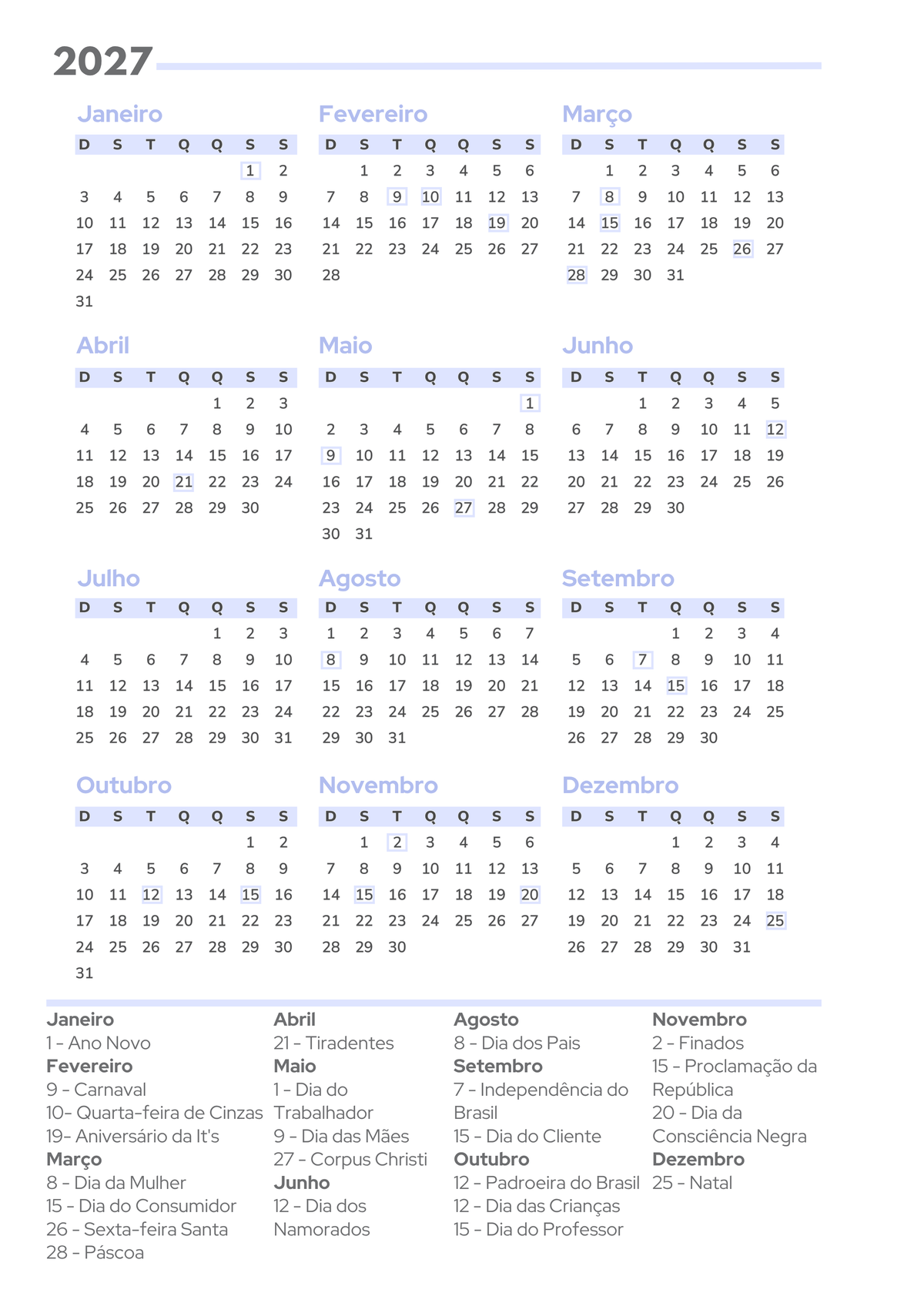 Planner 2027 Essencial Pocket — 01 - Páginas Iniciais — 2