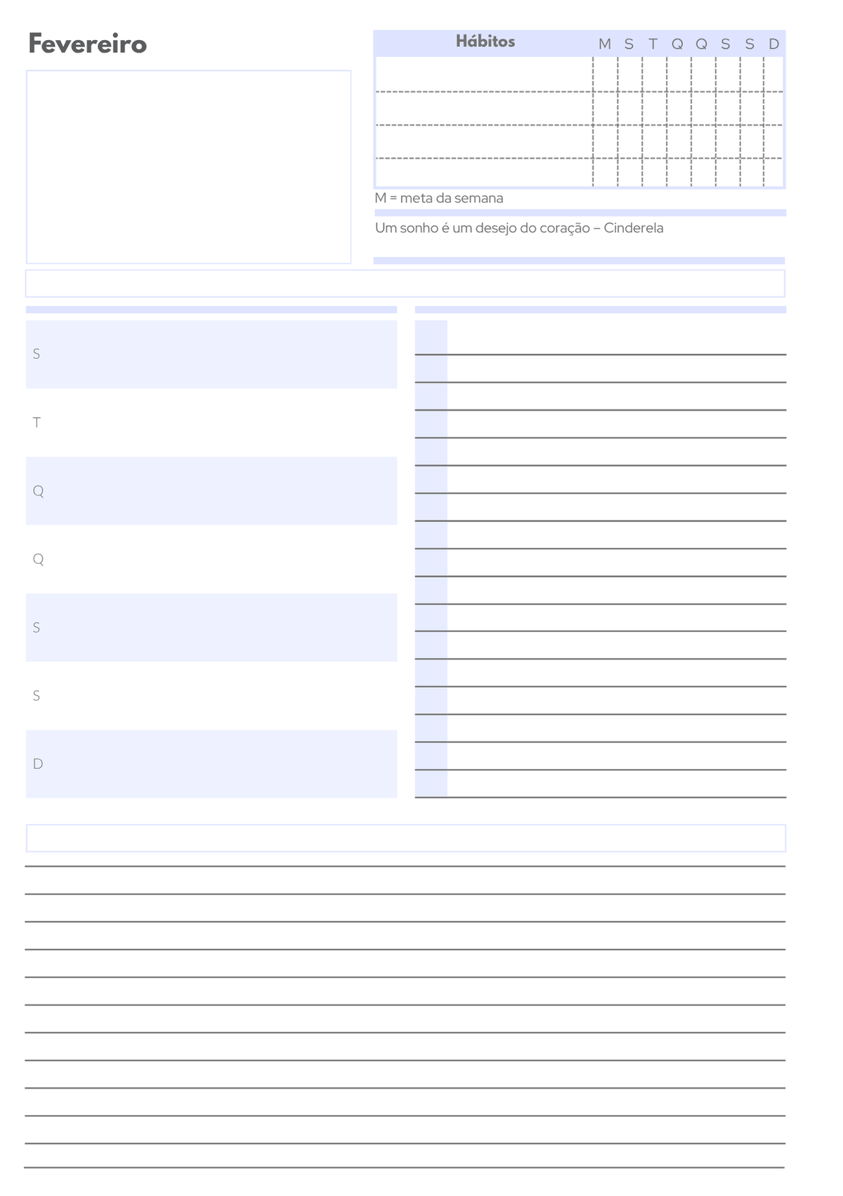 Planner 2027 Duo Semestral Midi — 04 - Layout Diário Funcional — DAILY