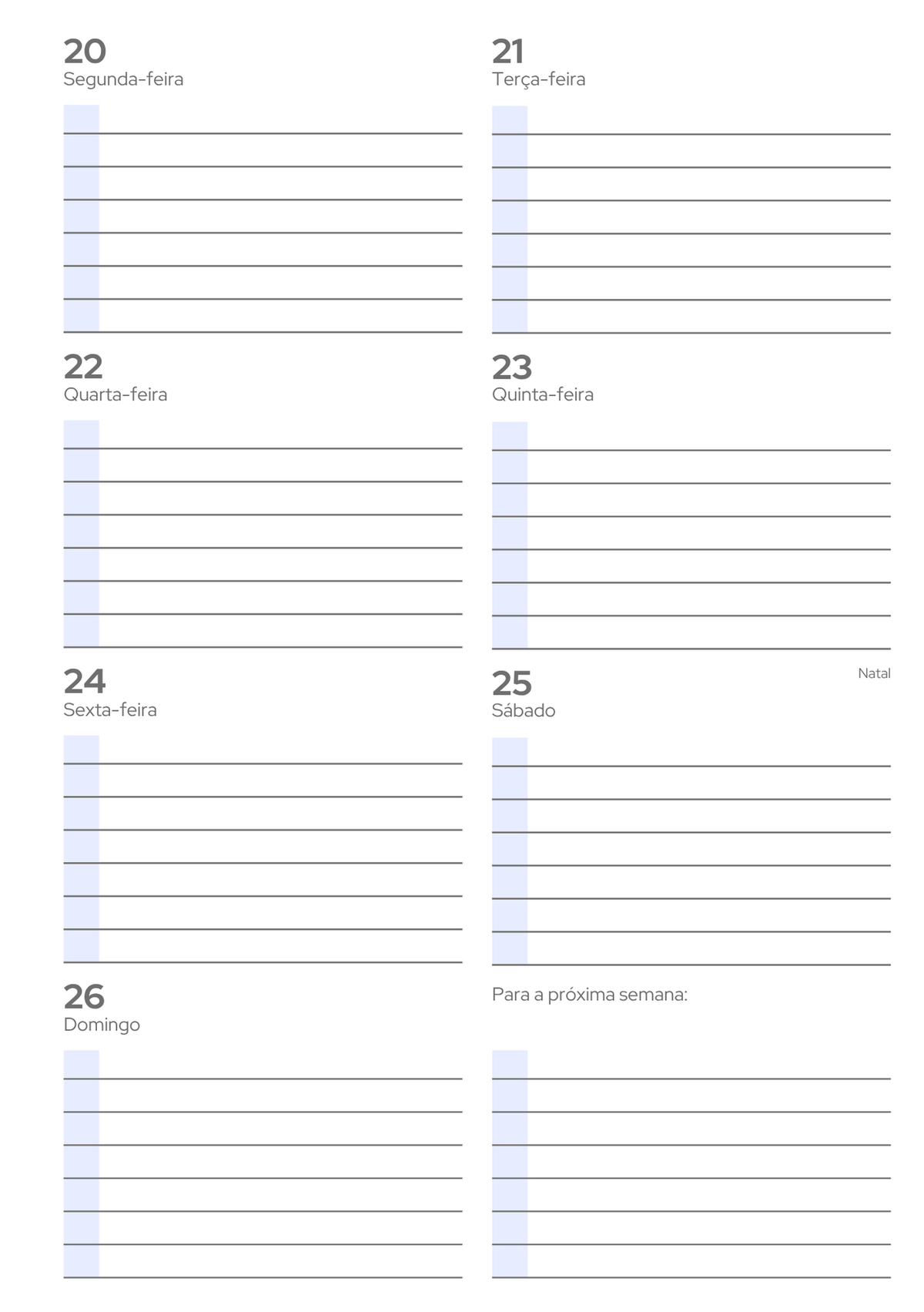 Planner 2027 Duo Semestral Midi — 03 - Layout Diário Livre — 32