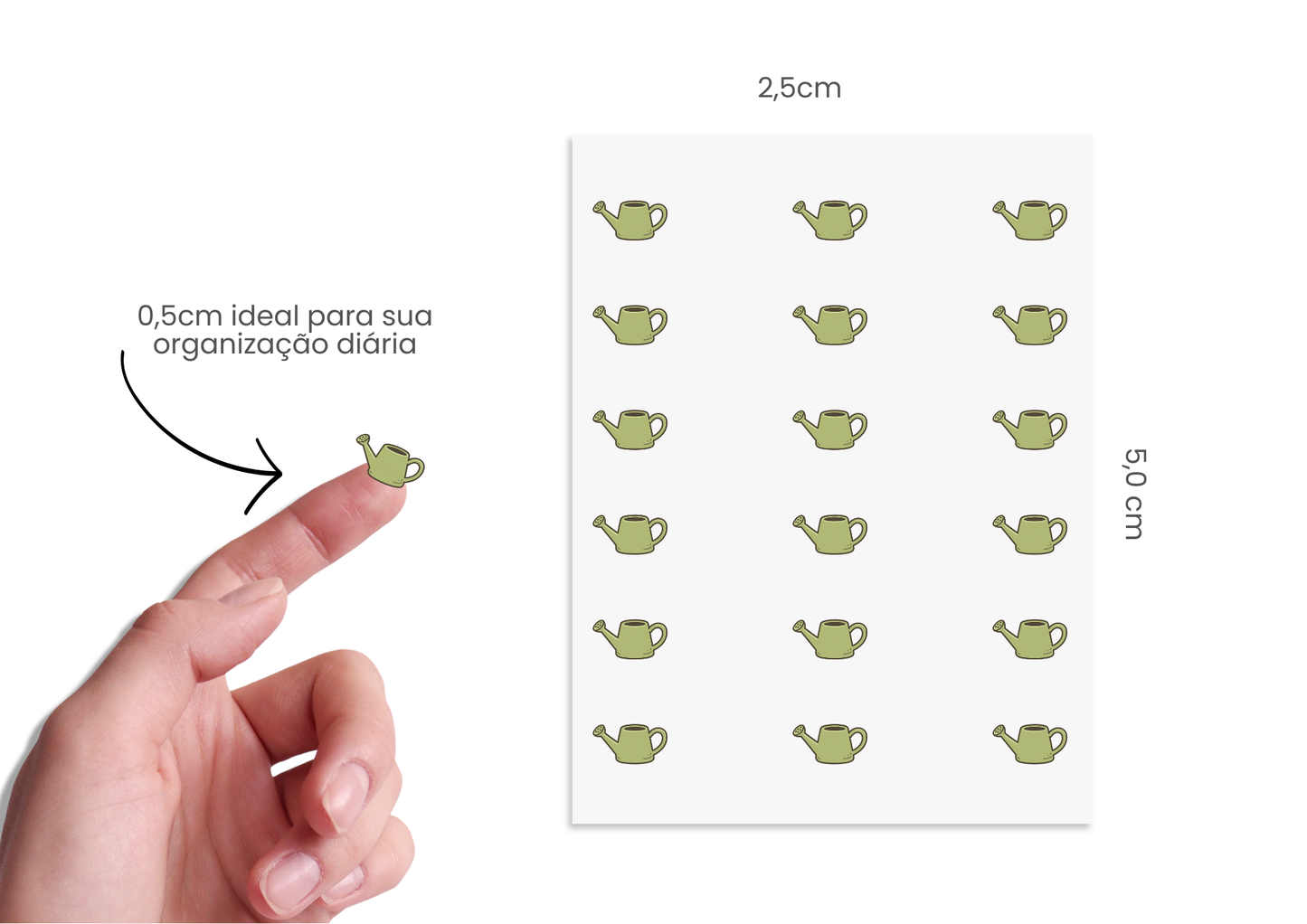 Adesivos - Piticos - Jardinagem 001