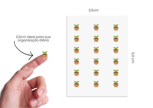 Adesivos - Piticos - Mãe de Planta 001