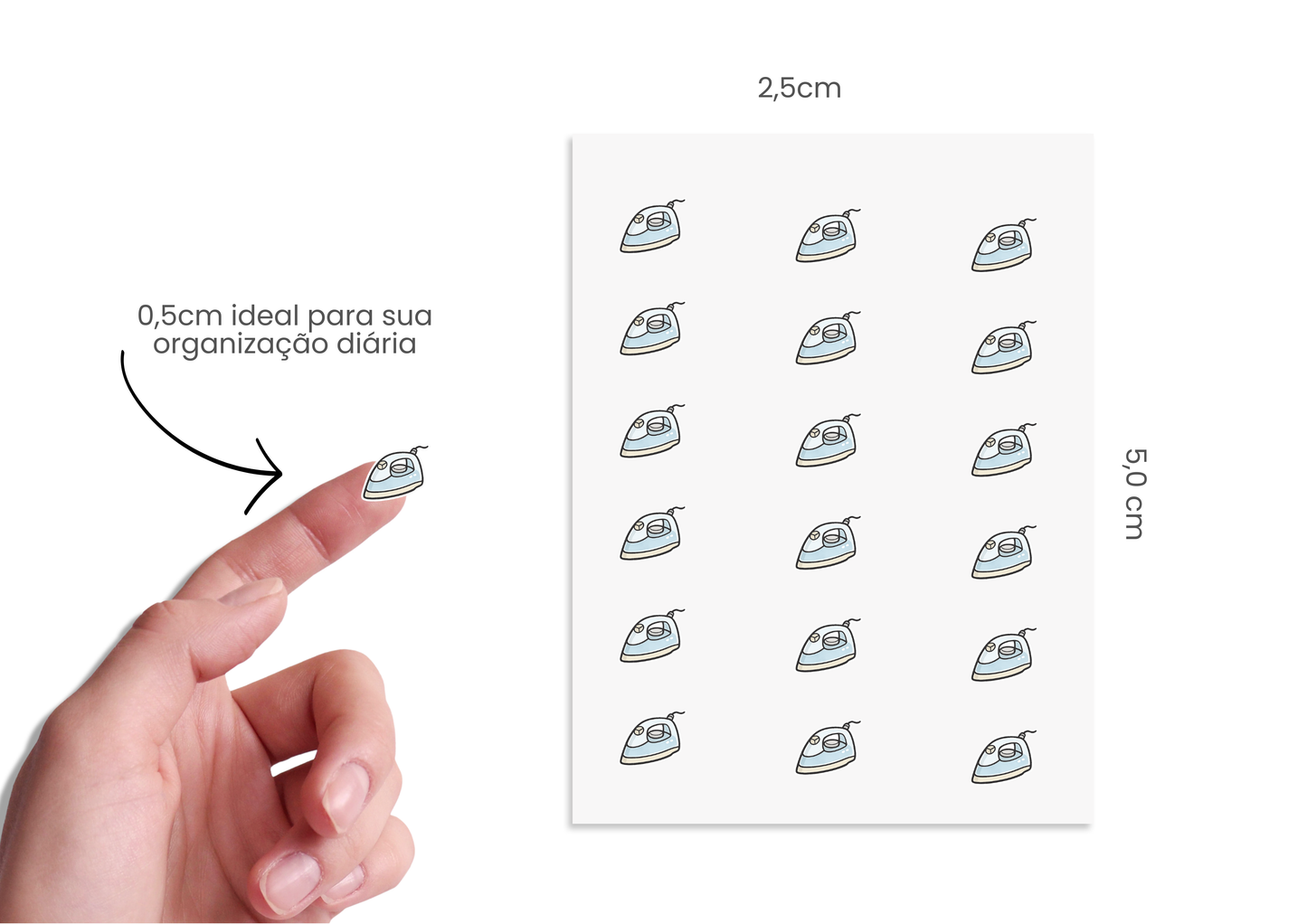 Adesivos - Piticos - Passar Roupa