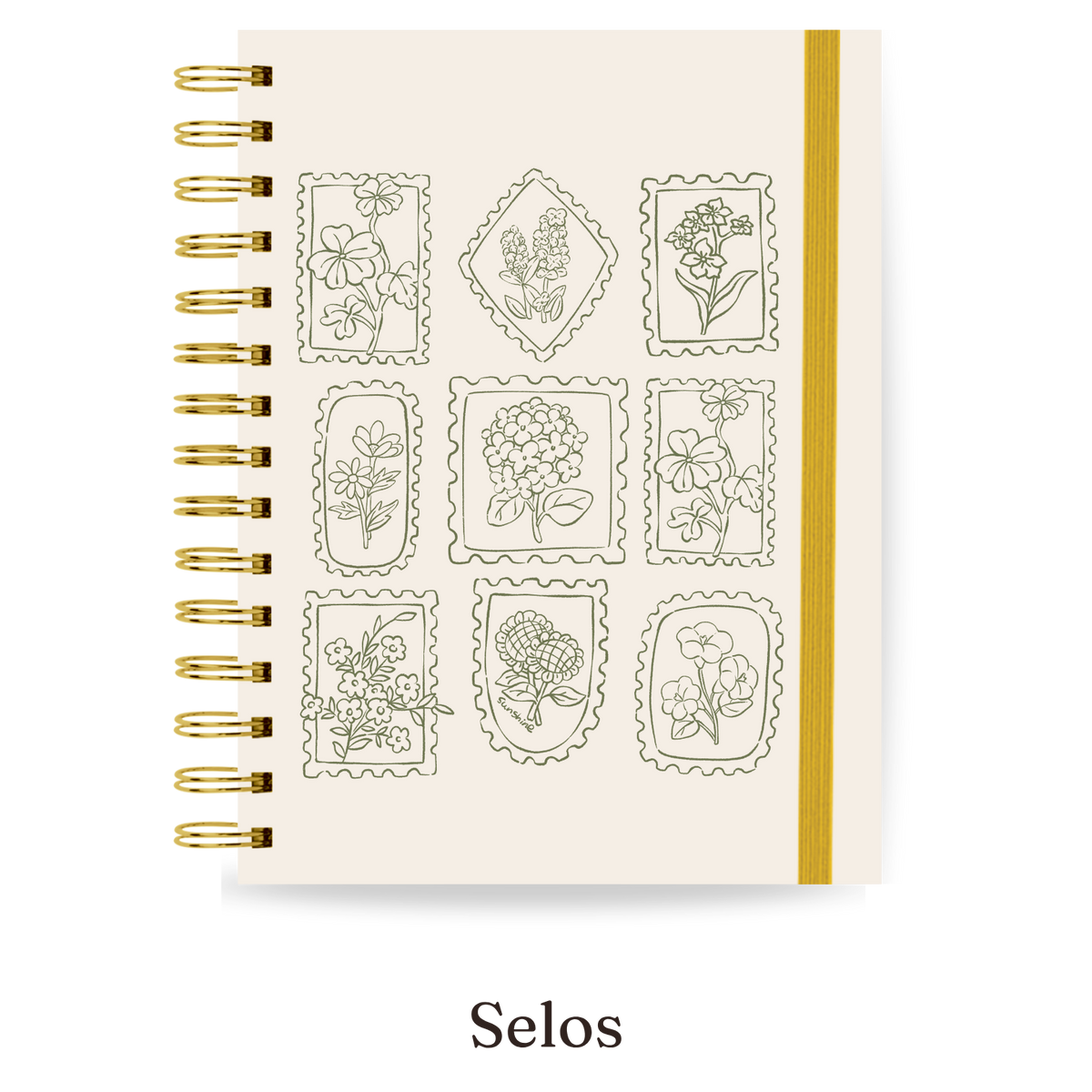 Planner 2027 Multivisão Horizontal Maxi — Selos, capa Selos